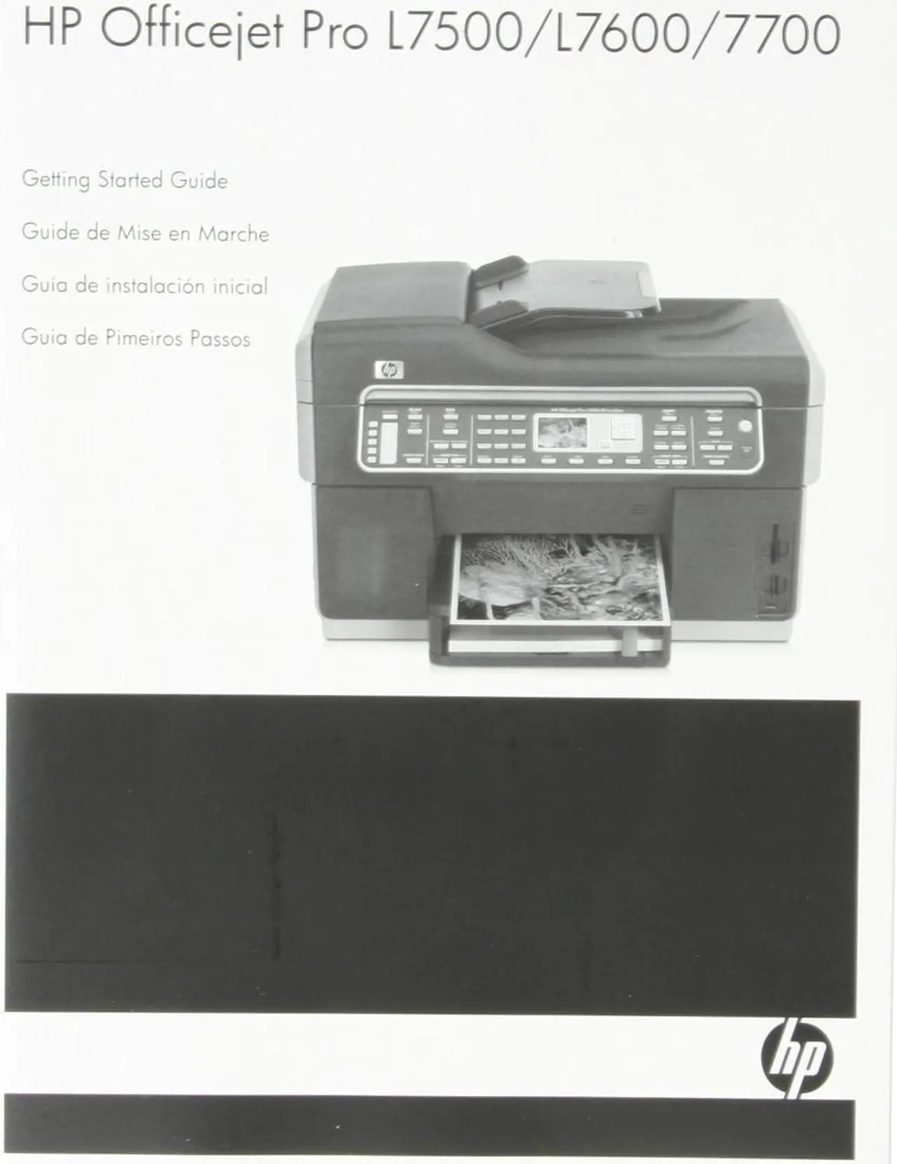 Alt view image 17 of 19 - HP Officejet Pro L7680 C8189A Up to 35 ppm Black Print Speed Ethernet (RJ-45) / USB InkJet MFC / All-In-One Color Printer