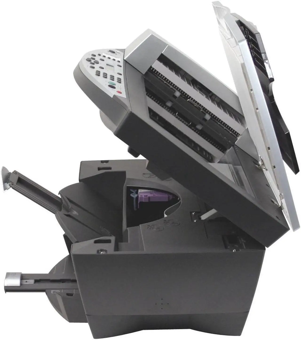 Alt view image 7 of 11 - LEXMARK X7170 21H0281 22 ppm Black Print Speed 4800 x 1200 dpi Color Print Quality Ethernet (RJ-45) / USB InkJet MFC / All-In-One Color Printer
