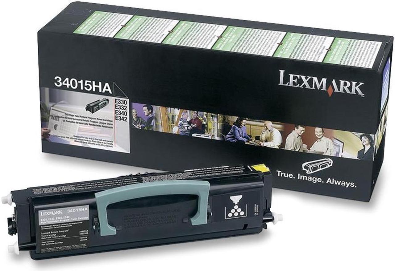 Lexmark 34015HA High Yield Return Program Toner Cartridge - Black