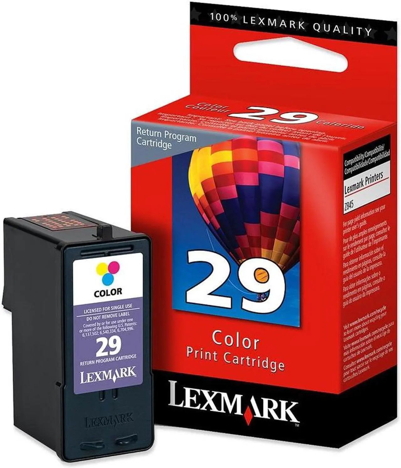 Cartucho de Tinta Genérico Lexmark Compatible 28 Negro