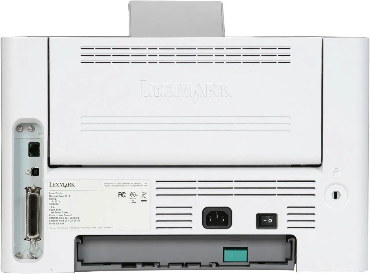 Alt view image 5 of 9 - Lexmark E Series E260dn Workgroup Up to 35 ppm Monochrome Ethernet (RJ-45) / LPT / USB Laser Printer