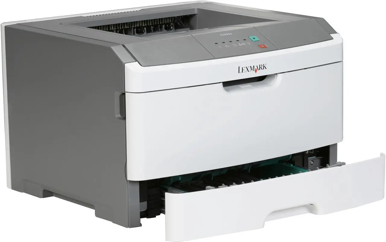 Alt view image 8 of 9 - Lexmark E Series E260dn Workgroup Up to 35 ppm Monochrome Ethernet (RJ-45) / LPT / USB Laser Printer