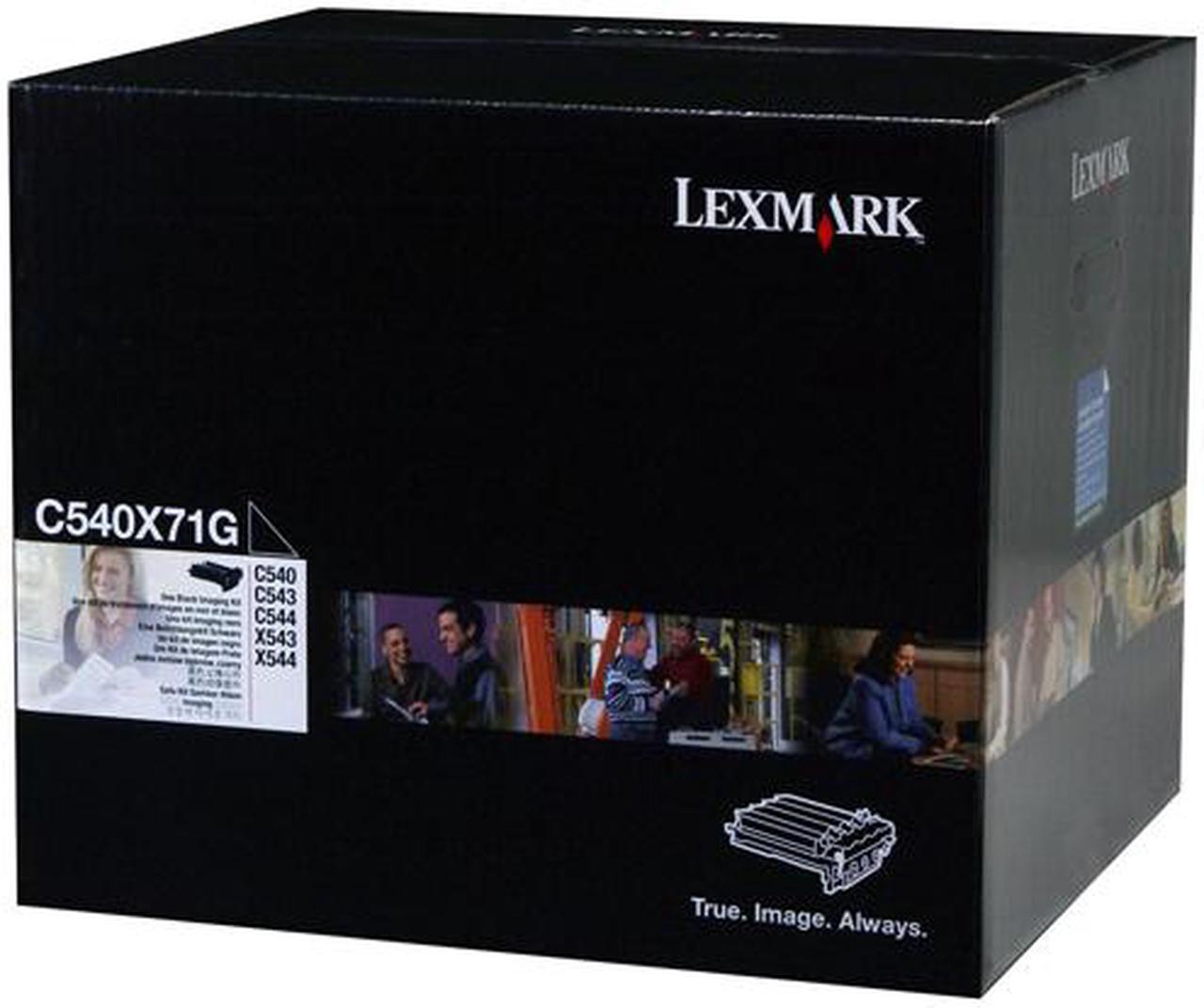 Main image of LEXMARK C540X71G C540, C543, C544, X543, X544 Imaging Kit Black