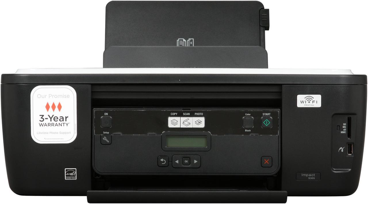 Alt view image 2 of 8 - LEXMARK Impact S305 Up to 33 ppm Black Print Speed 4800 x 1200 dpi Color Print Quality USB / Wi-Fi InkJet MFC / All-In-One Color Printer