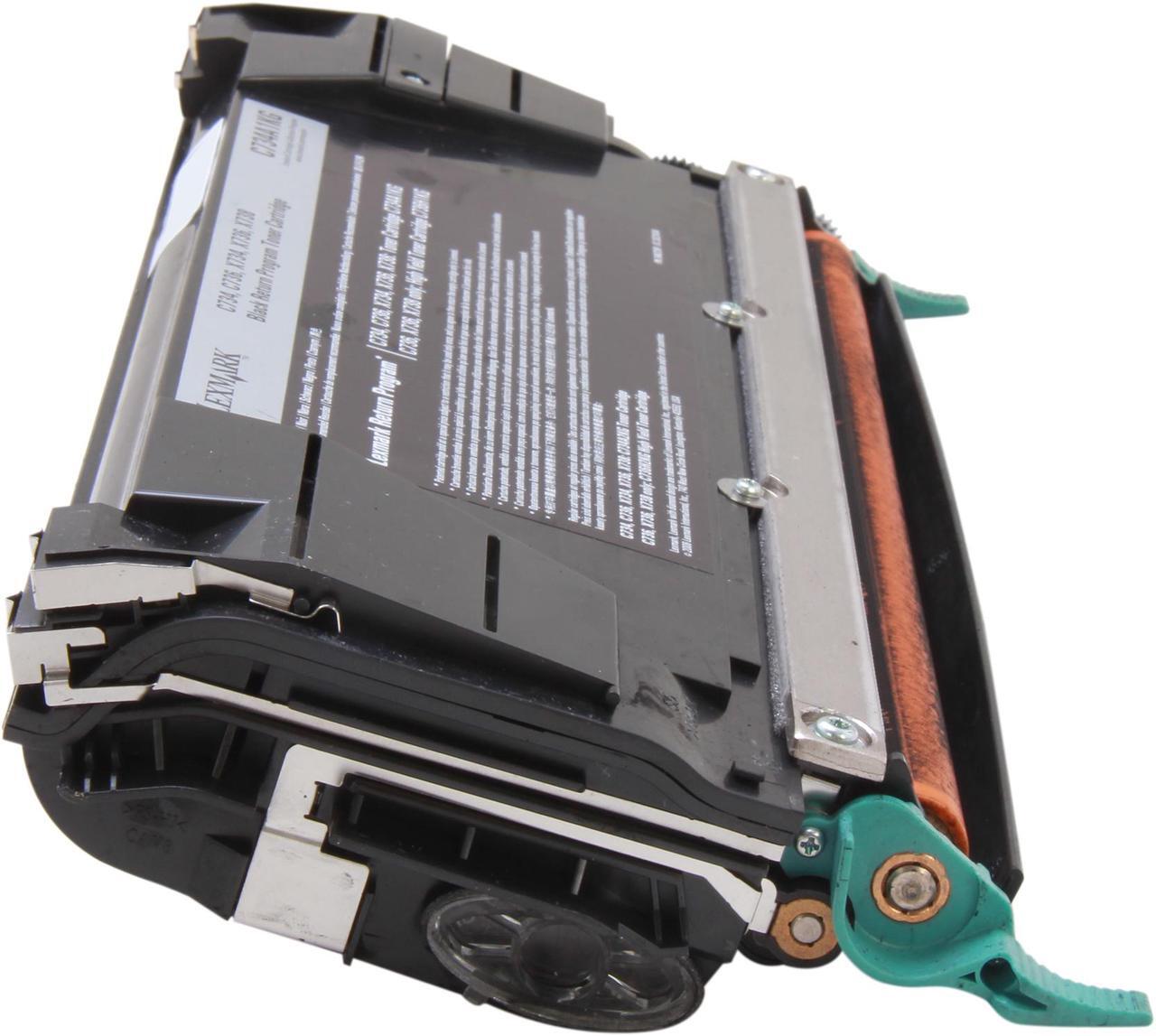 Alt view image 5 of 5 - Lexmark C734A1KG Return Program Toner Cartridge - Black