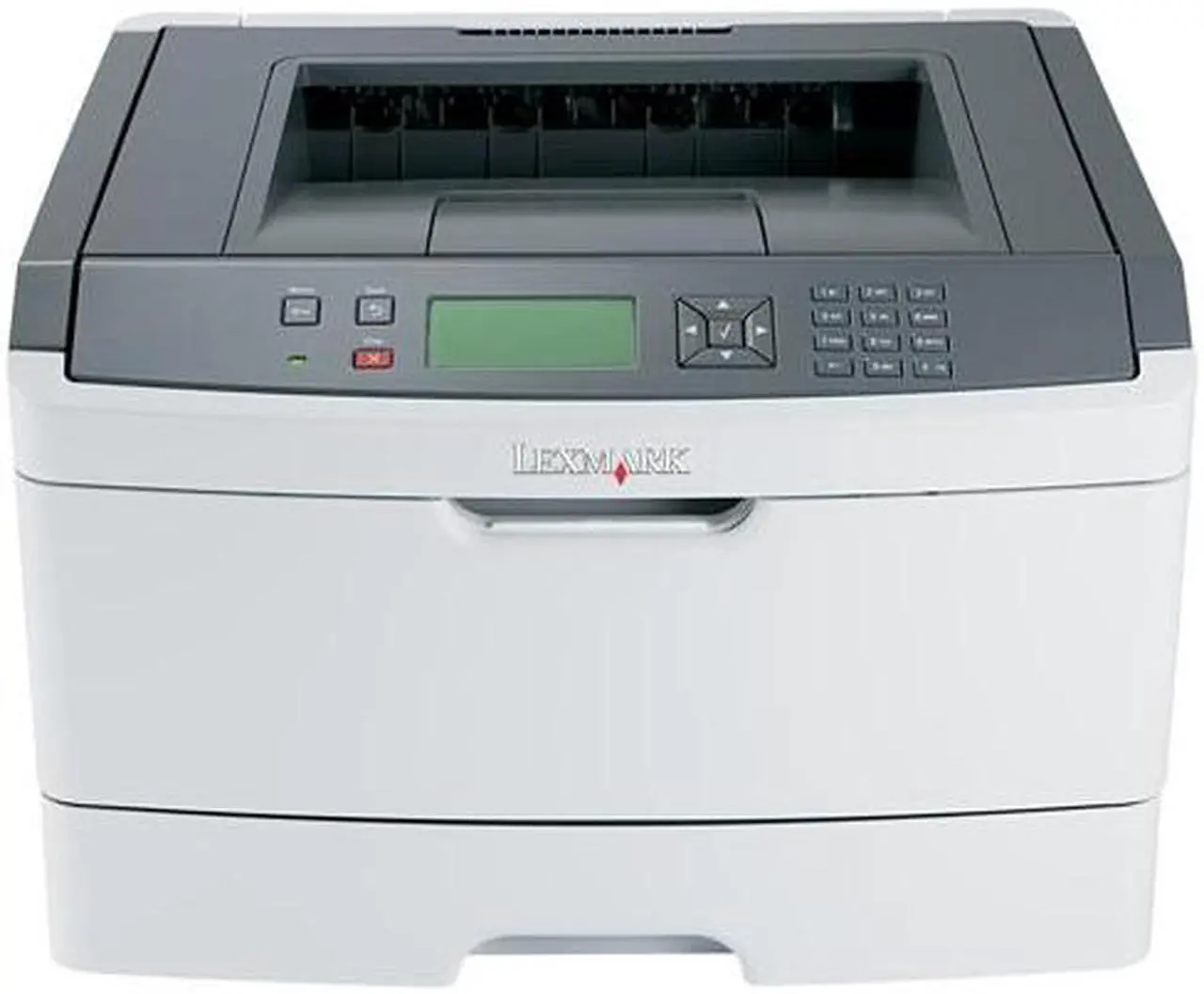 Main image of Lexmark E460DN 34S0705 Workgroup Up to 40 ppm Monochrome Ethernet (RJ-45) / LPT / USB Laser Government Compliant Printer
