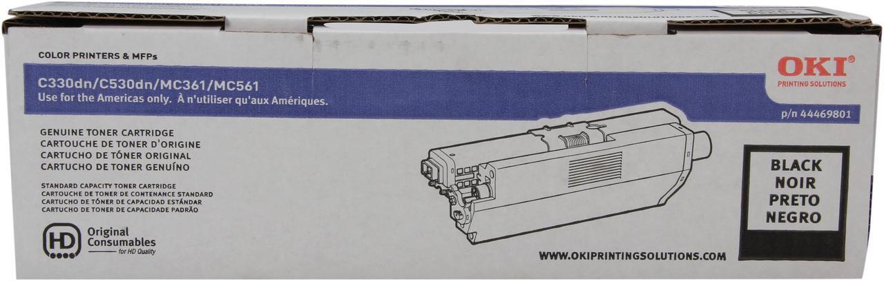 Main image of Oki Data 44469801 Toner Cartridge - Black
