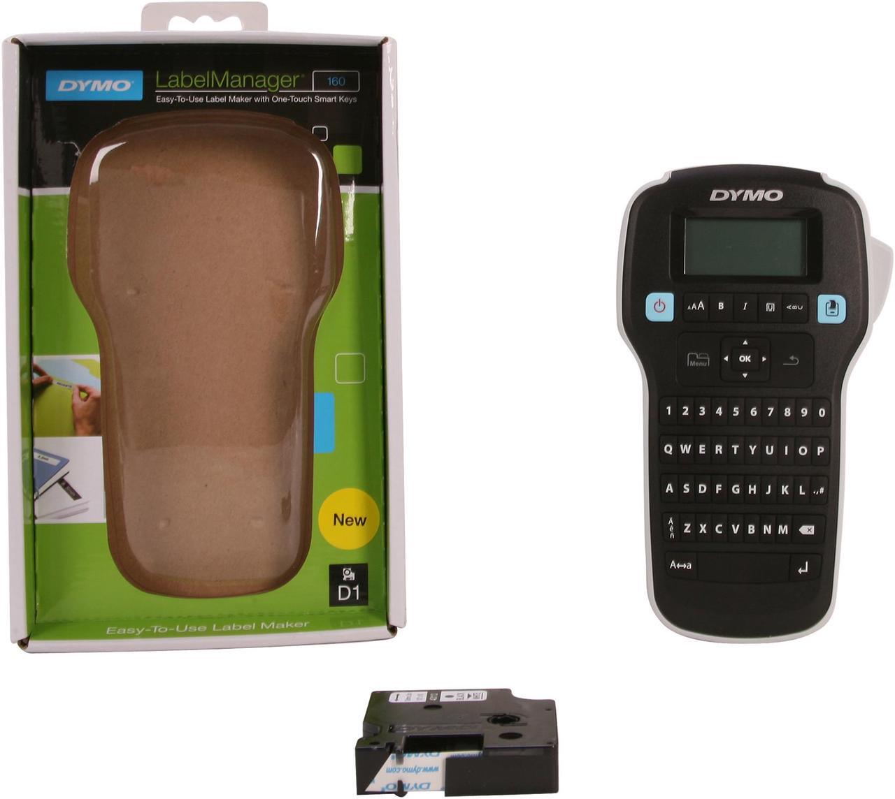 Alt view image 9 of 8 - DYMO LabelManager 160 (1790415) Thermal Transfer Printer Hand-Held Label Maker