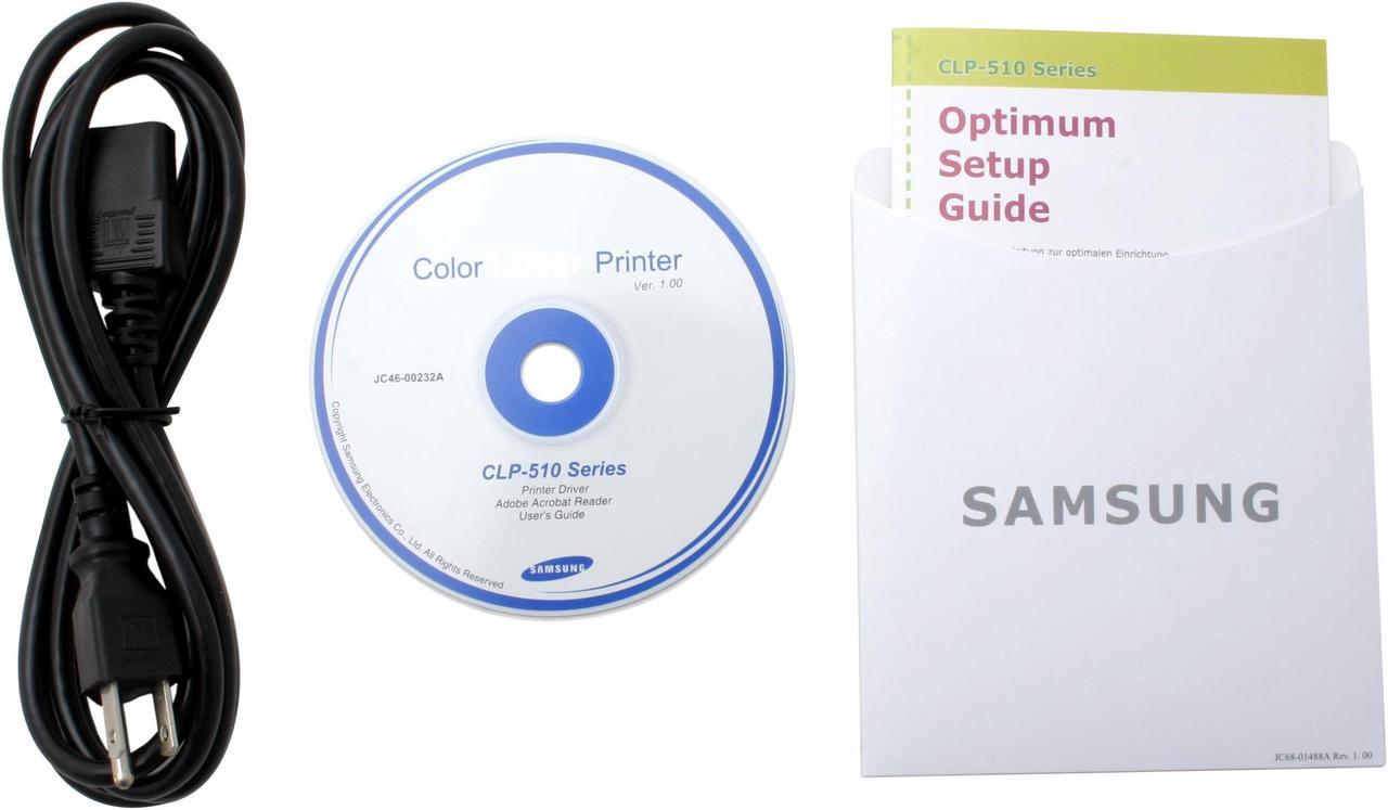 Alt view image 9 of 10 - Samsung CLP-510 Personal Up to 24 ppm 1200 x 1200 dpi Color Print Quality Color USB Laser Printer