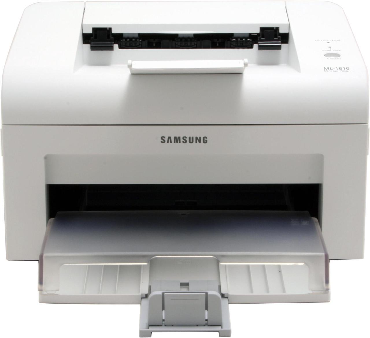 Alt view image 3 of 12 - Samsung ML-1610 Personal Up to 16 ppm Monochrome USB Laser Printer