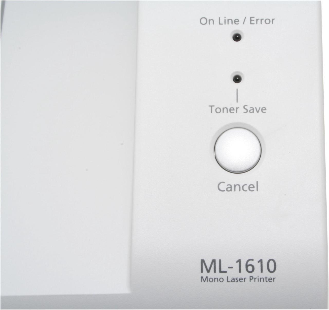 Alt view image 5 of 12 - Samsung ML-1610 Personal Up to 16 ppm Monochrome USB Laser Printer