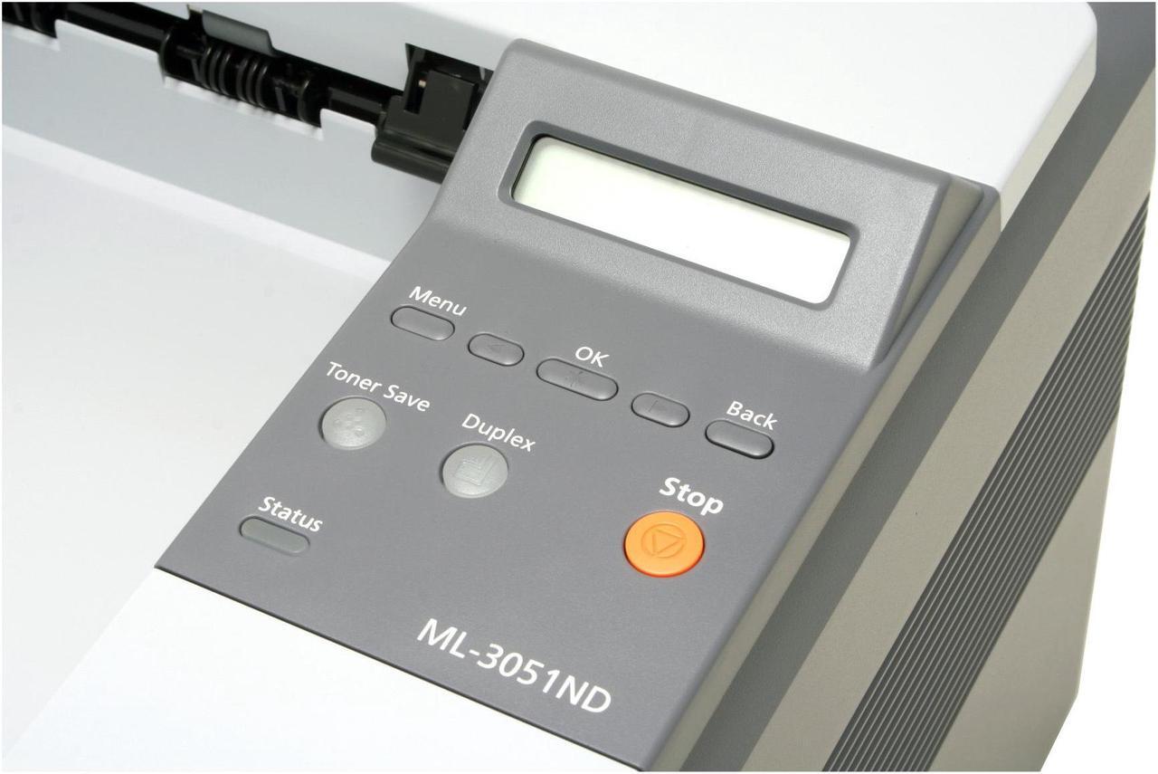 Alt view image 7 of 11 - SAMSUNG ML-3051ND Workgroup Up to 30 ppm Monochrome Laser Printer