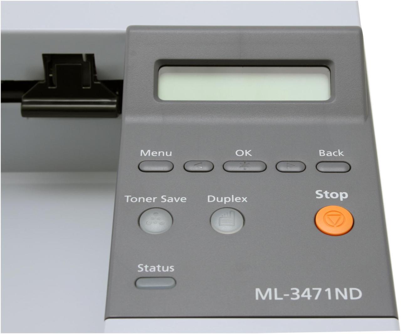Alt view image 9 of 16 - SAMSUNG ML Series ML-3471ND Workgroup Up to 35 ppm Monochrome Laser Printer