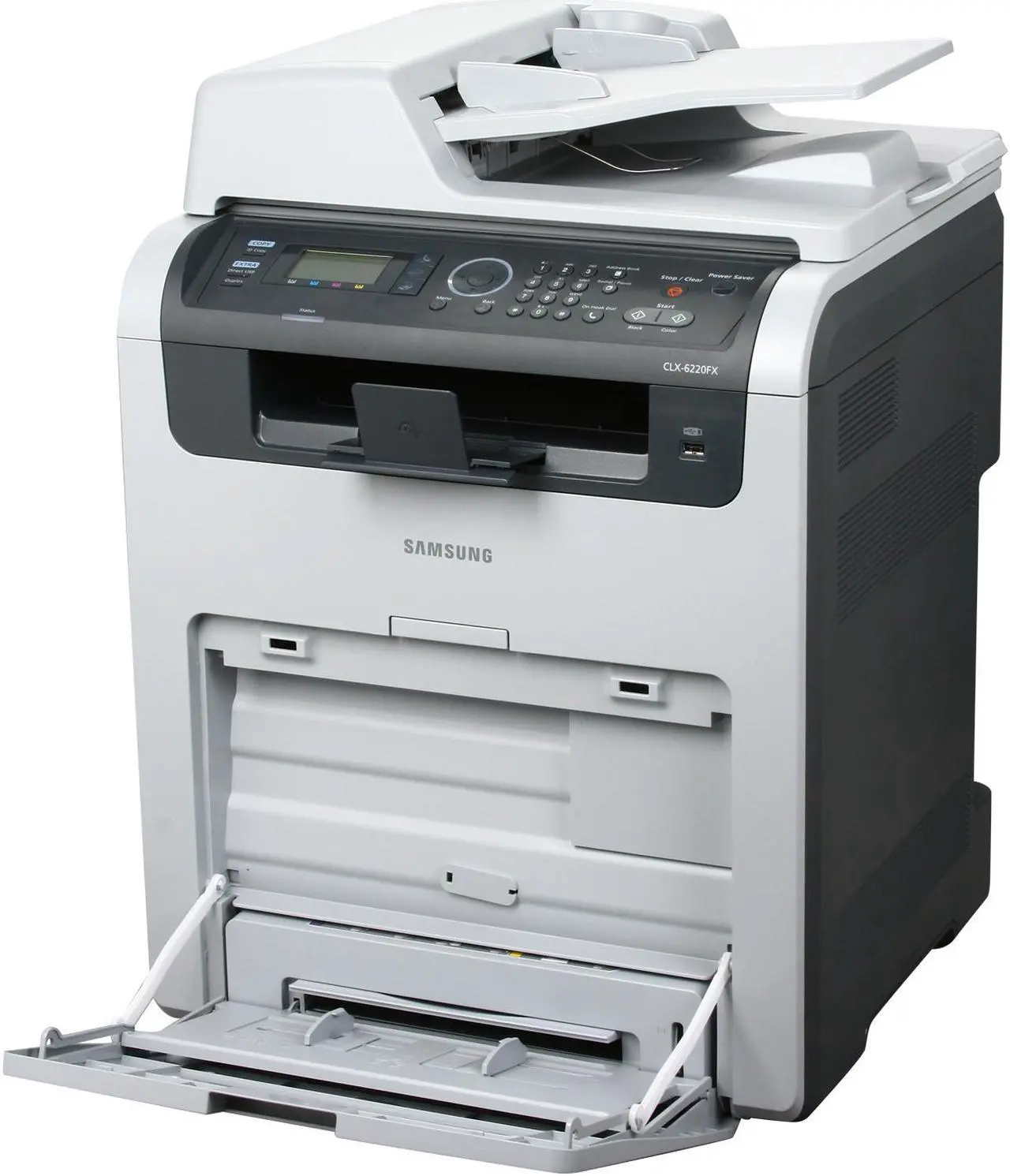 Main image of Samsung CLX Series CLX-6220FX MFC / All-In-One Up to 20 ppm Color Ethernet (RJ-45) / USB Laser Printer