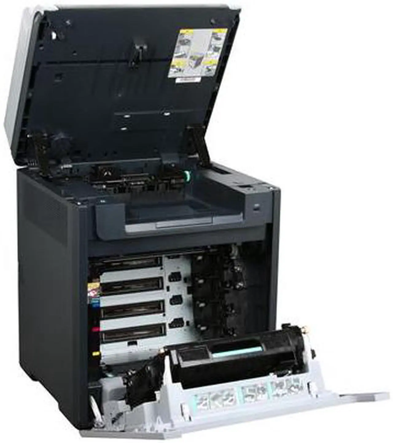 Alt view image 7 of 9 - Samsung CLX Series CLX-6220FX MFC / All-In-One Up to 20 ppm Color Ethernet (RJ-45) / USB Laser Printer