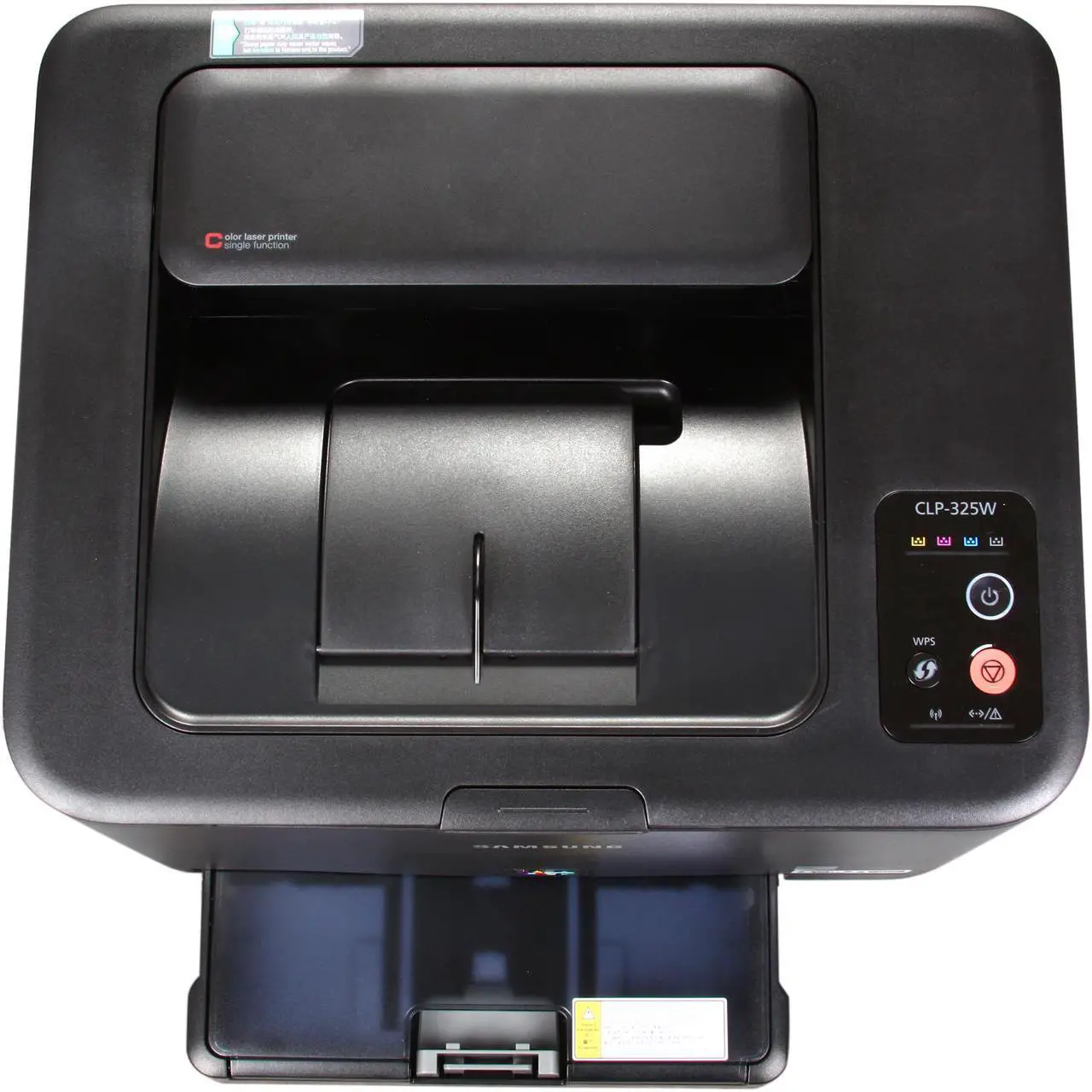 Alt view image 5 of 8 - Samsung CLP Series CLP-325W Workgroup Up to 17 ppm 2400 x 600 dpi Color Print Quality Color Ethernet (RJ-45) / USB / Wi-Fi Laser Printer