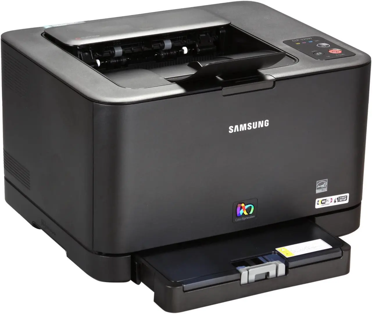 Alt view image 6 of 8 - Samsung CLP Series CLP-325W Workgroup Up to 17 ppm 2400 x 600 dpi Color Print Quality Color Ethernet (RJ-45) / USB / Wi-Fi Laser Printer