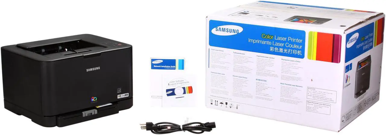 Alt view image 8 of 8 - Samsung CLP Series CLP-325W Workgroup Up to 17 ppm 2400 x 600 dpi Color Print Quality Color Ethernet (RJ-45) / USB / Wi-Fi Laser Printer