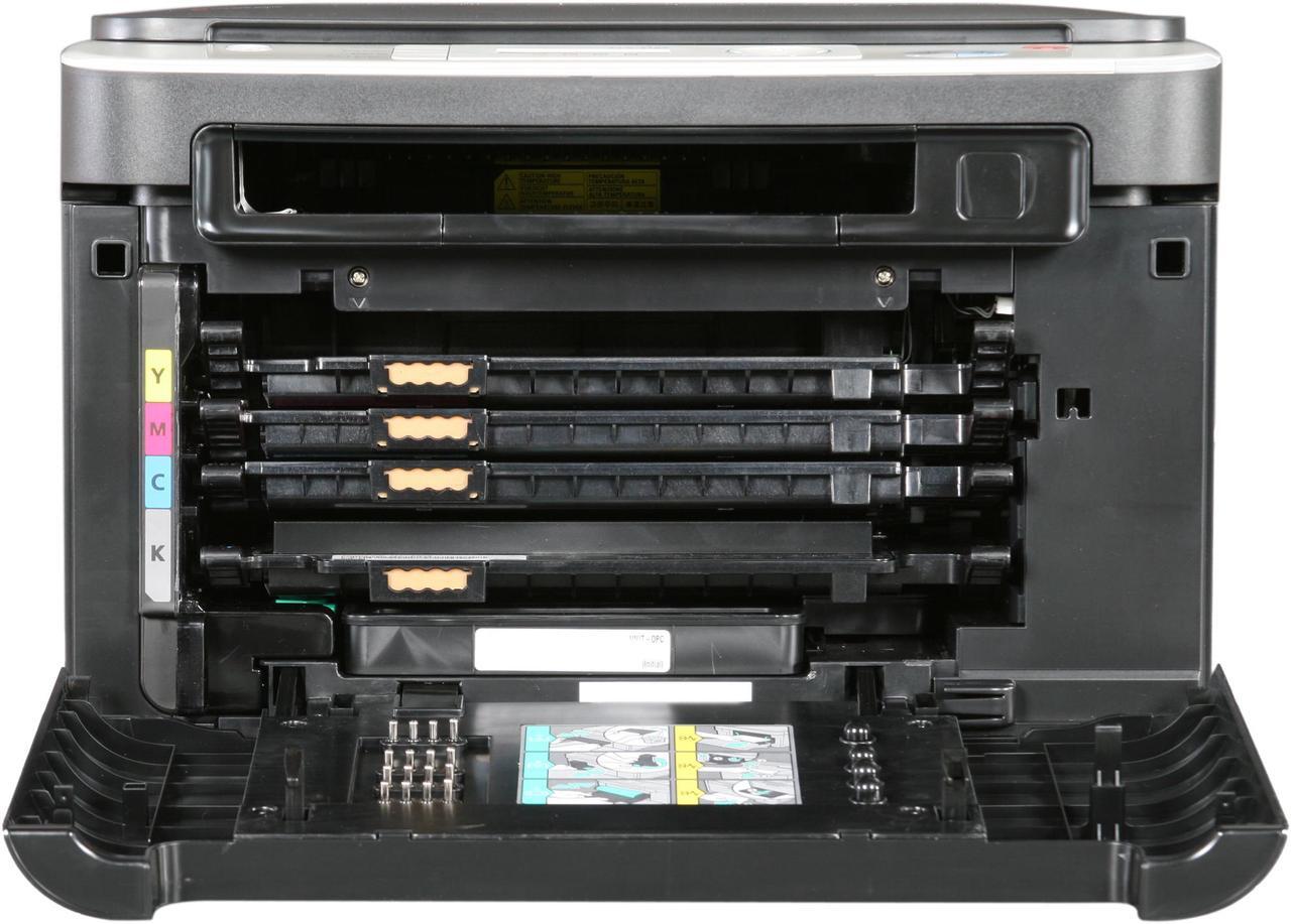 Alt view image 6 of 12 - Samsung CLX-3185 MFC / All-In-One Up to 16 ppm in A4 (17 ppm in Letter) Speed 2400 x 600 dpi Color Print Quality Color USB Laser Printer