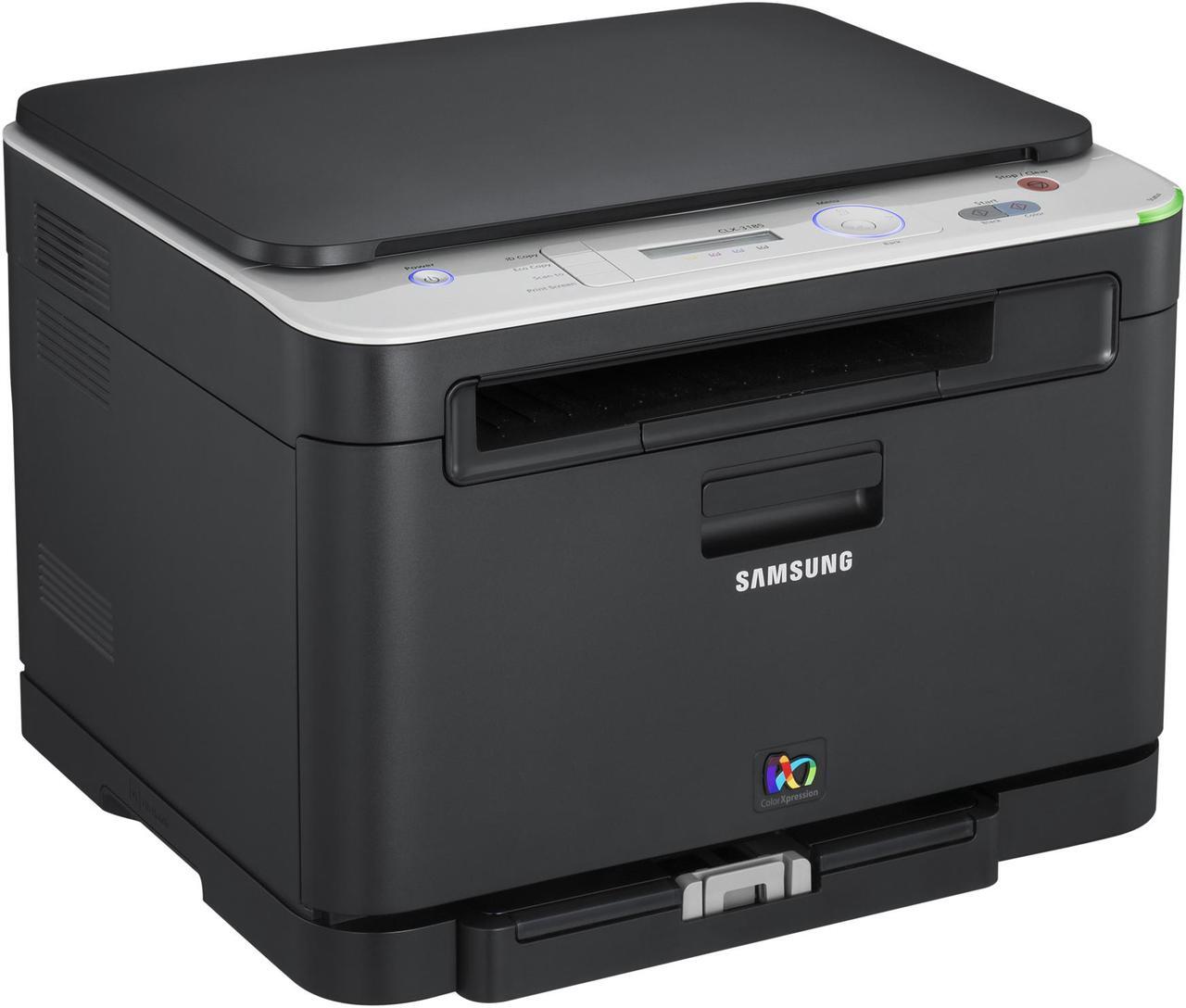 Alt view image 3 of 12 - Samsung CLX-3185 MFC / All-In-One Up to 16 ppm in A4 (17 ppm in Letter) Speed 2400 x 600 dpi Color Print Quality Color USB Laser Printer