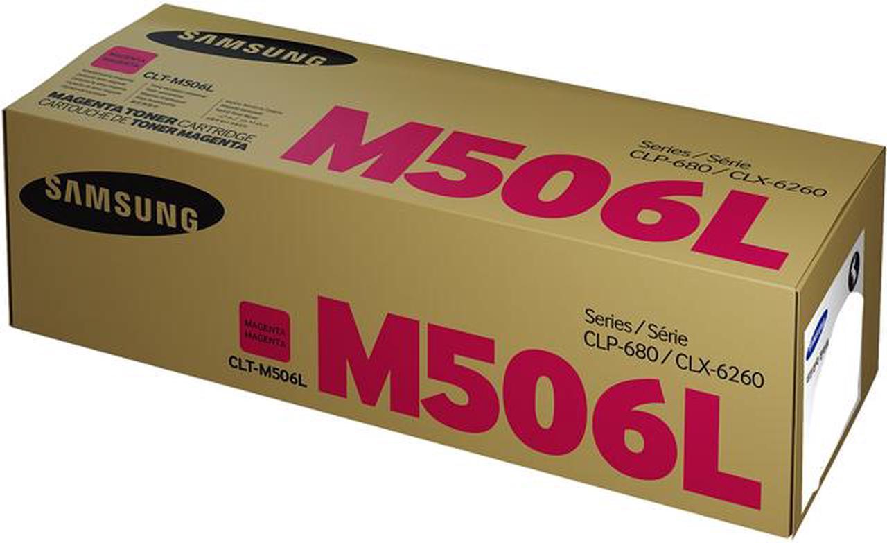 Samsung CLT-M506L High Yield Toner Cartridge - Magenta