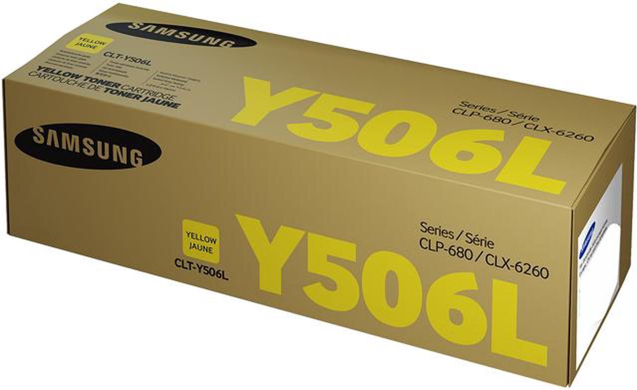 Samsung CLT-Y506L High Yield Toner Cartridge - Yellow