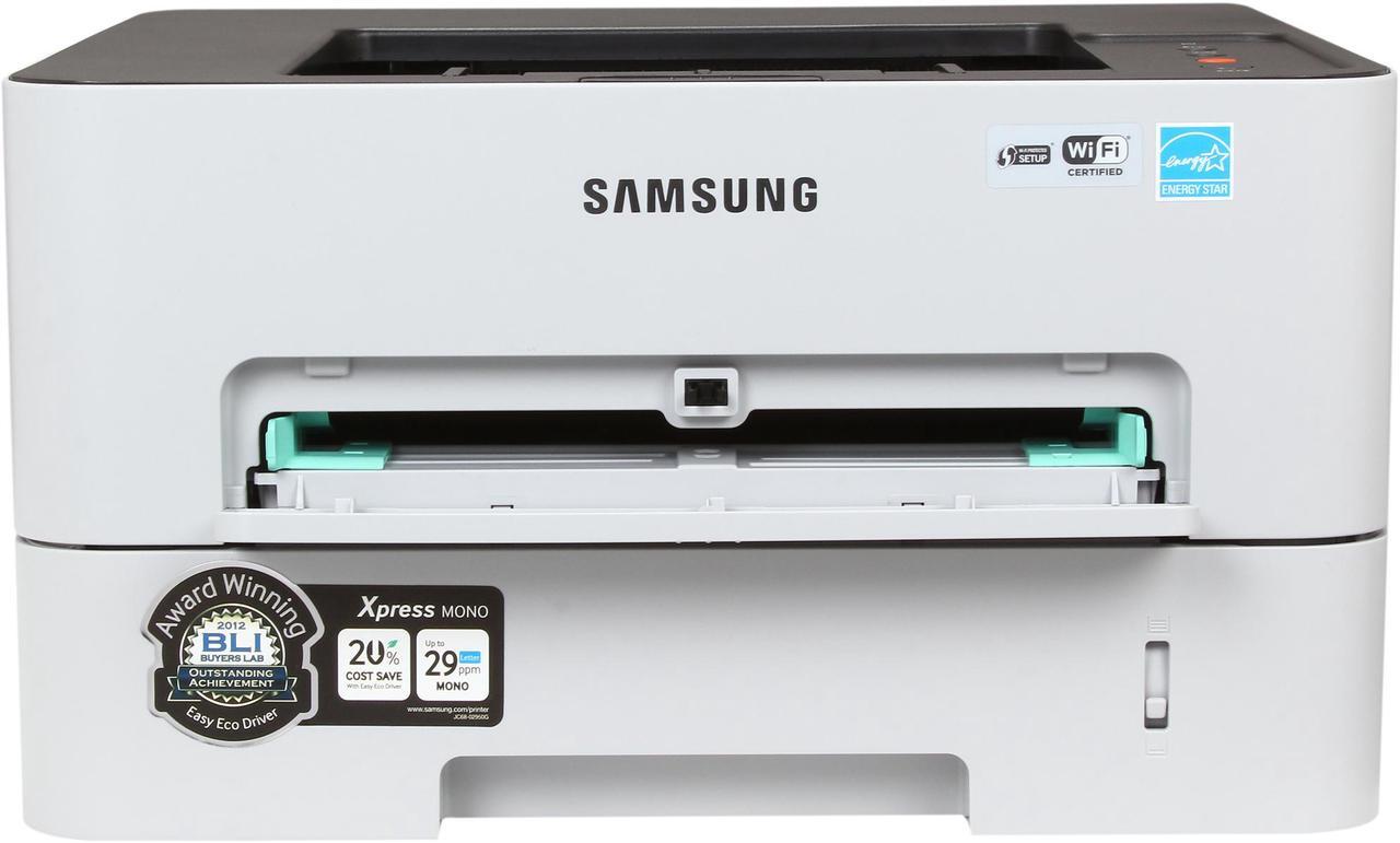 Alt view image 2 of 8 - Samsung SL-M2820DW Up to 29 ppm Monochrome Ethernet (RJ-45) / USB / Wi-Fi Laser Printer