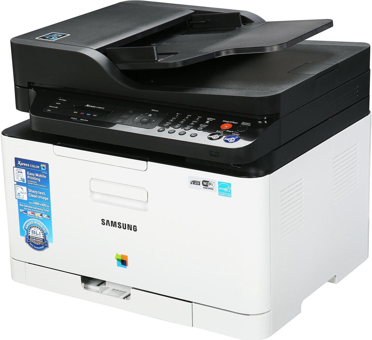 Samsung Xpress SL-C480FW Wireless Multifunction Color Laser Printer