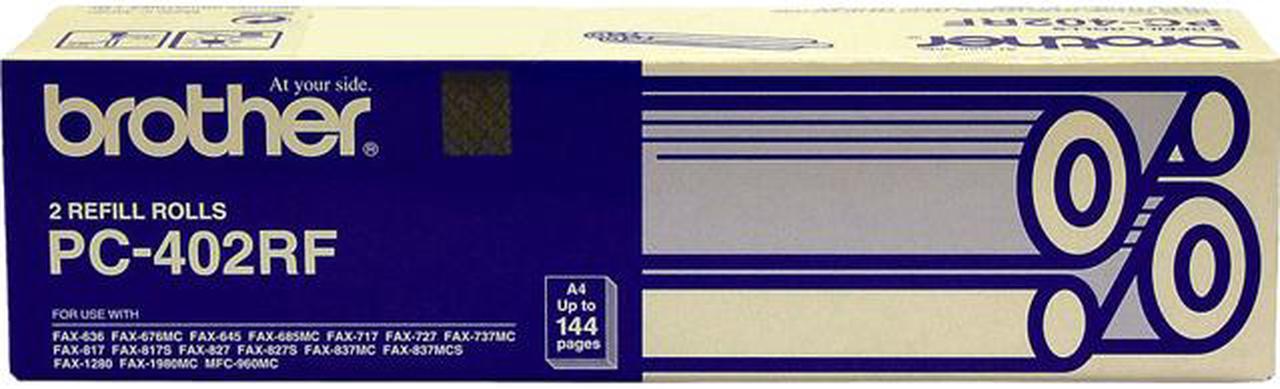 Main image of Brother PC402RF Ink Cartridge - Dual Pack - Black
