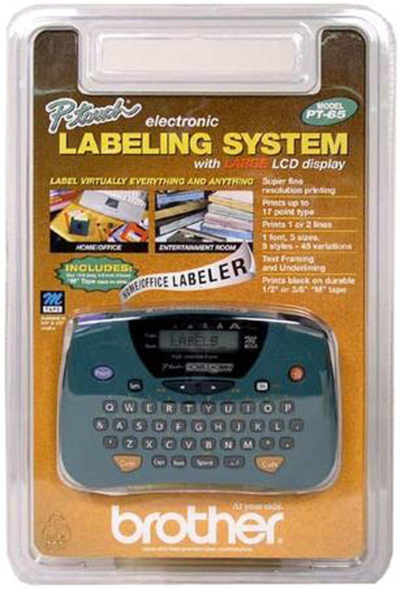 Brother P-Touch PT-65 Label Printer - Newegg.com