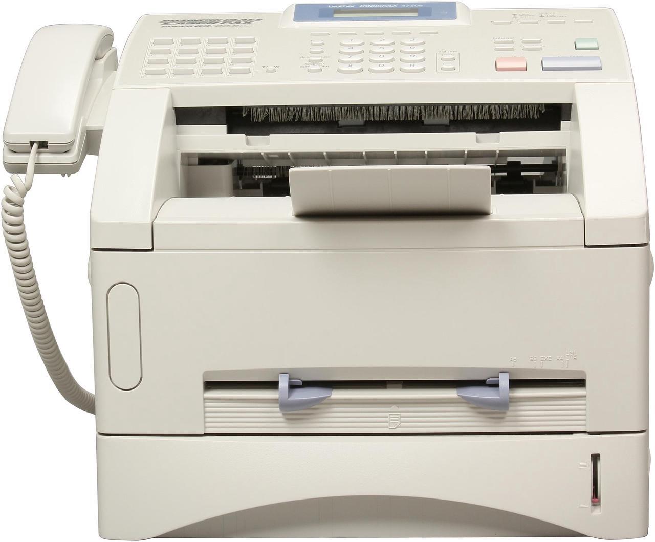 Alt view image 2 of 8 - Brother IntelliFAX FAX4750E (4750E) 33.6Kbps B/W Laser Technology High Speed Business Class Fax / Phone / Copier
