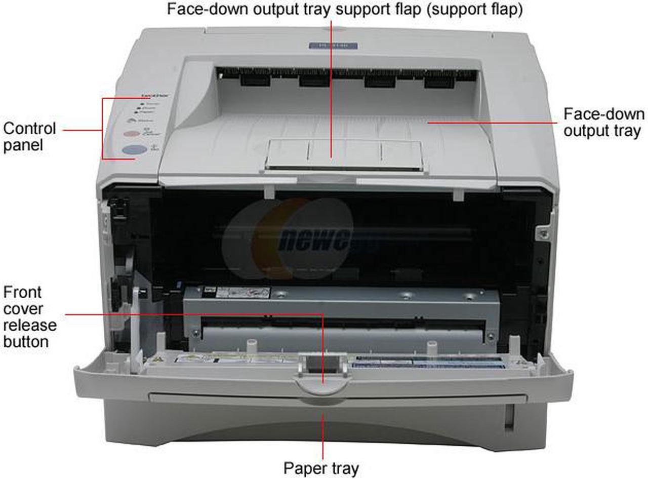 Alt view image 4 of 10 - Brother HL Series HL-5140 Personal Up to 21 ppm Monochrome LPT / USB Laser Printer
