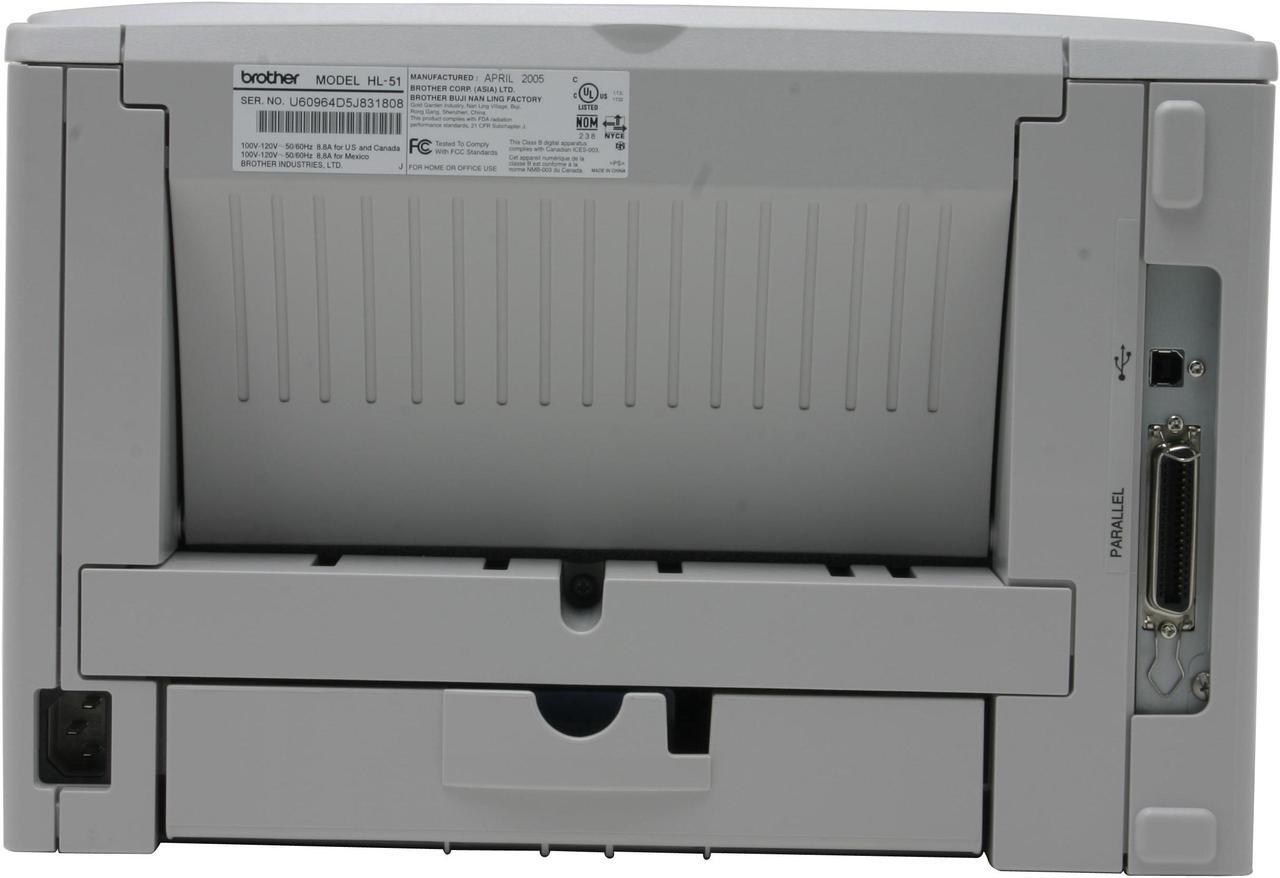 Alt view image 7 of 10 - Brother HL Series HL-5140 Personal Up to 21 ppm Monochrome LPT / USB Laser Printer