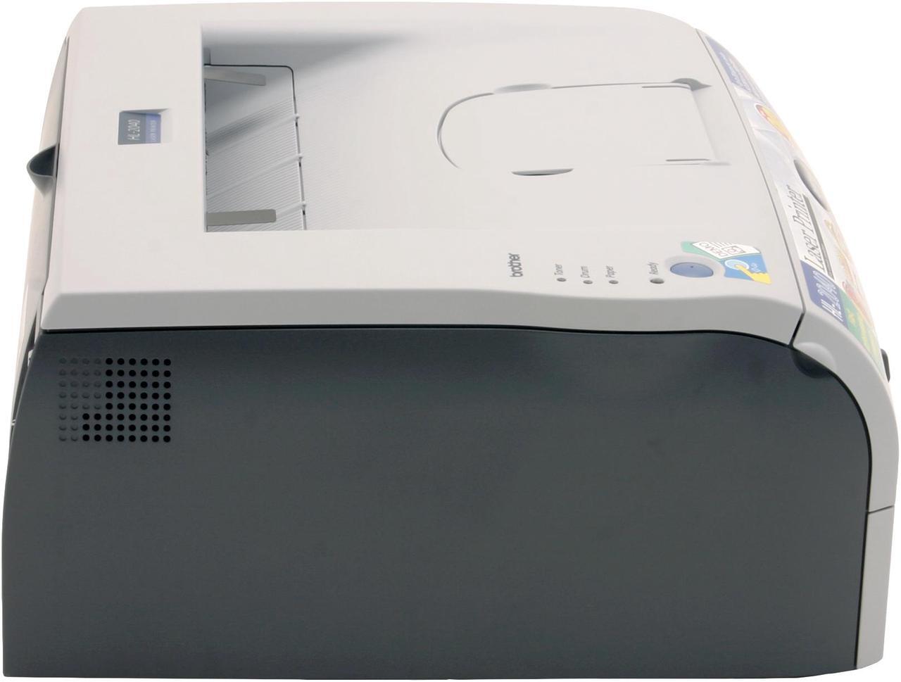 Alt view image 7 of 10 - Brother HL Series HL-2040 Personal Up to 20 ppm Monochrome LPT / USB Laser Printer