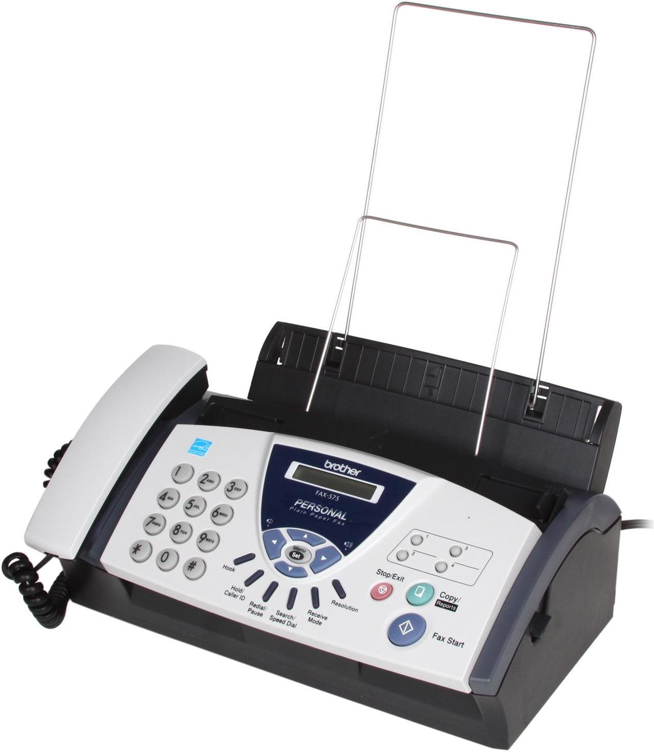 brother FAX575 9.6Kbps Ribbon Transfer Personal Fax with Phone and Copier