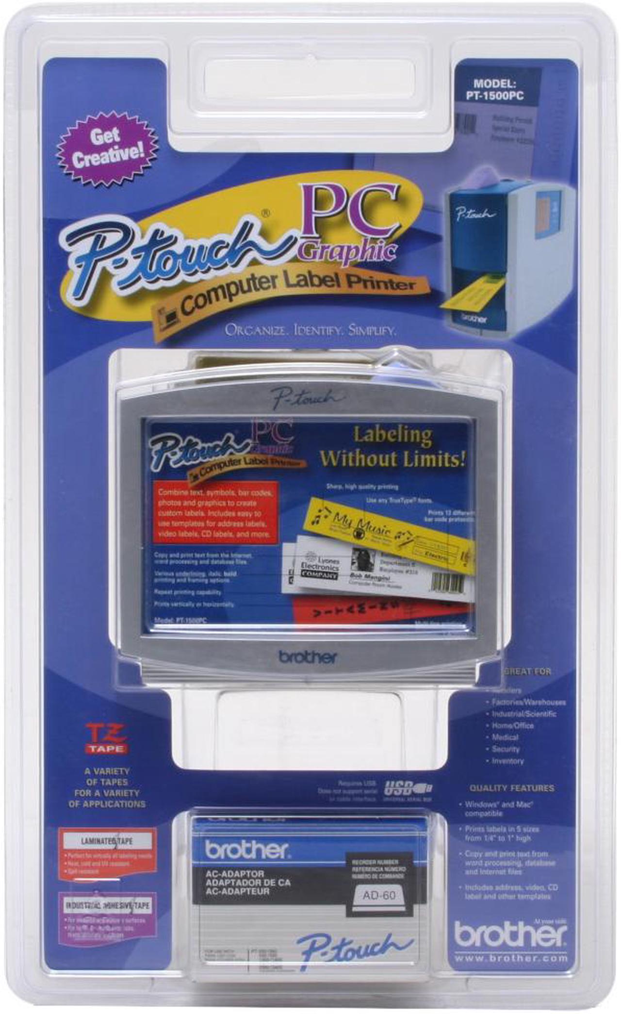 Main image of Brother P-Touch PT-1500PC Thermal Transfer 10 mm / sec. 180 dpi Label printer