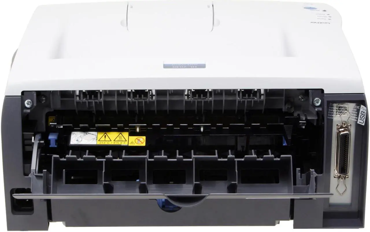 Alt view image 9 of 13 - Brother HL Series HL-2040 Personal Up to 20 ppm Monochrome LPT / USB Laser Printer