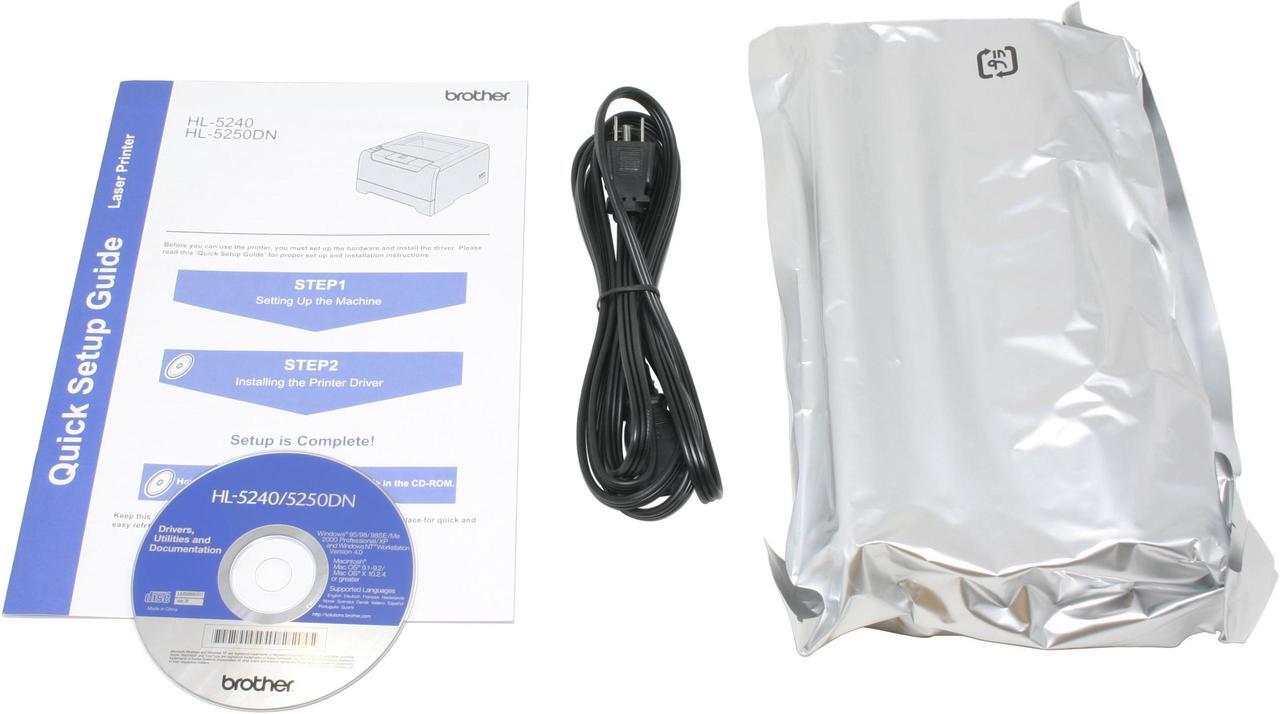 Alt view image 8 of 9 - Brother HL Series EHL-5240 Personal Up to 30 ppm Monochrome LPT / USB Laser Printer