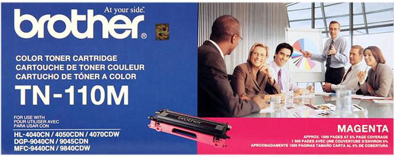 Brother TN110M Toner Cartridge - Magenta