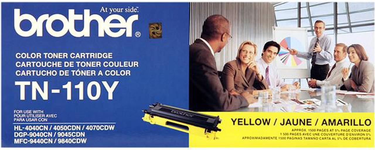 Brother TN110Y Toner Cartridge - Yellow