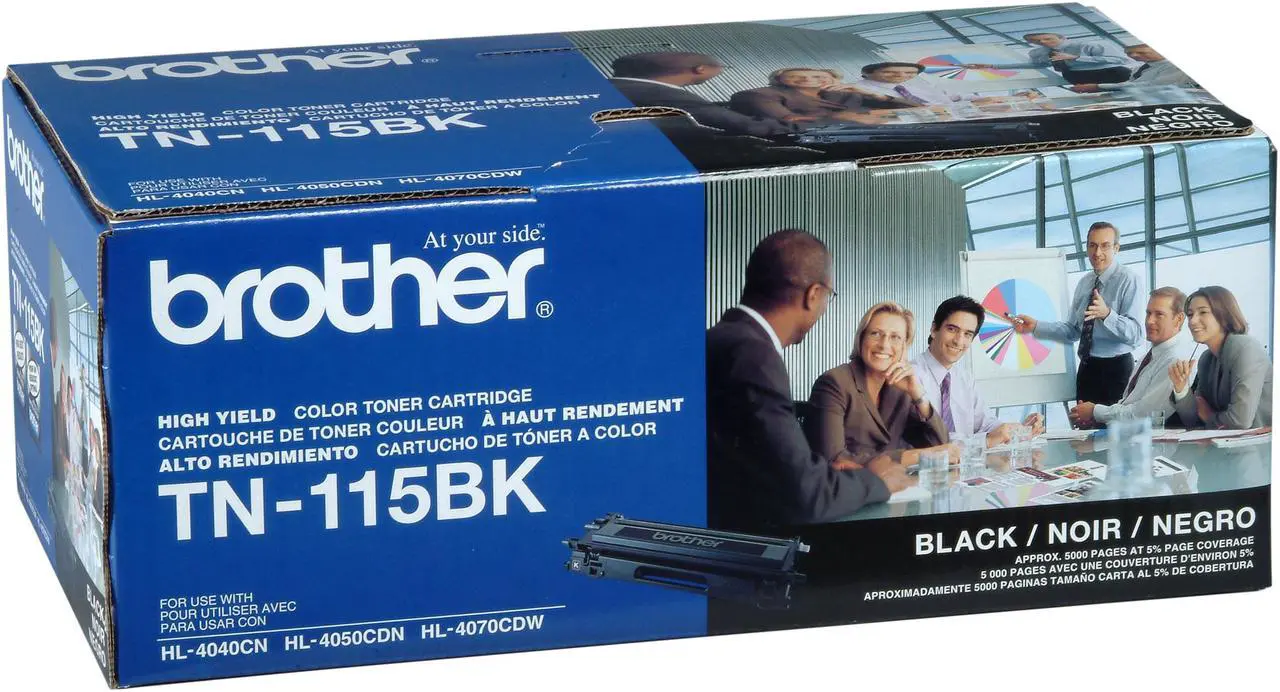 Alt view image 2 of 3 - Brother TN115BK High Yield Toner Cartridge - Black