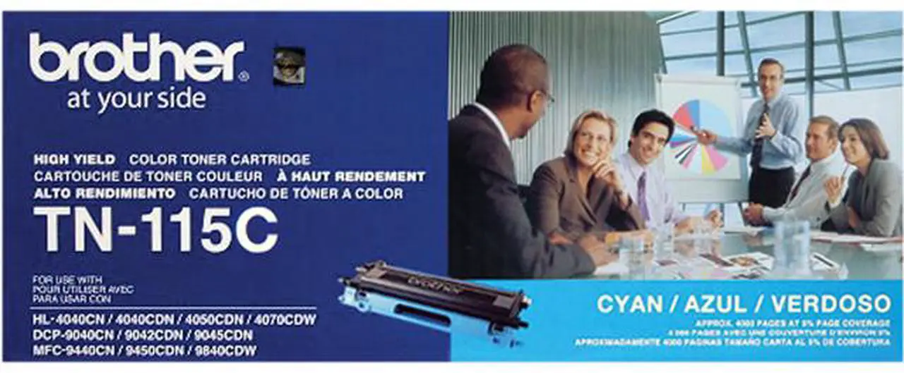Main image of Brother TN115C High Yield Toner Cartridge - Cyan