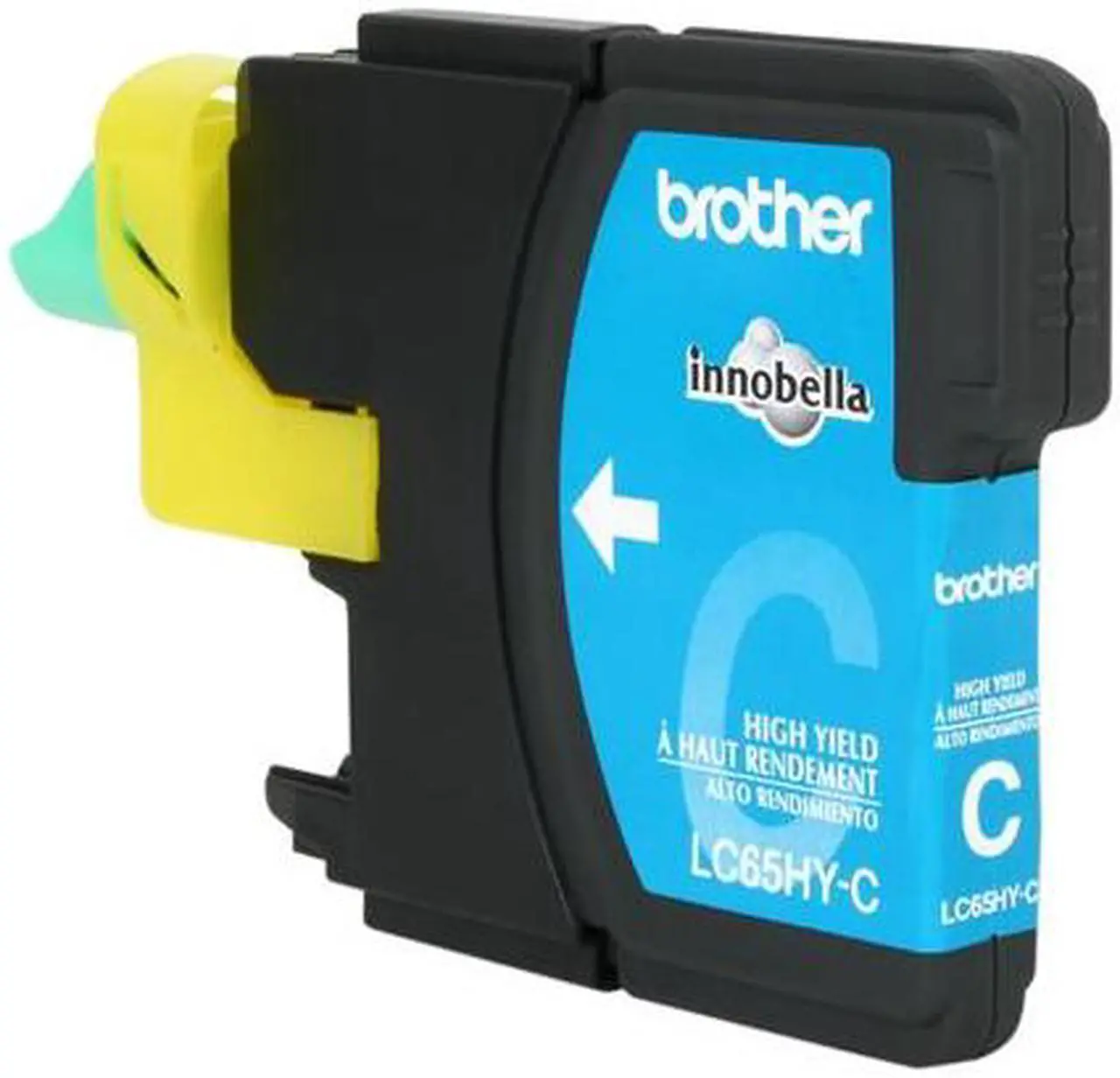 Alt view image 2 of 7 - Brother LC65HYC High Yield Innobella Ink Cartridge - Cyan