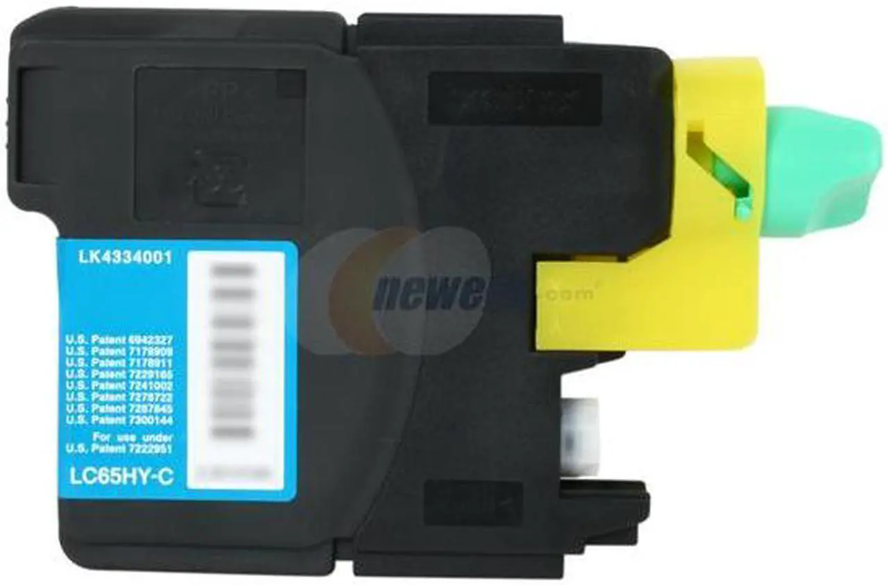 Alt view image 5 of 7 - Brother LC65HYC High Yield Innobella Ink Cartridge - Cyan