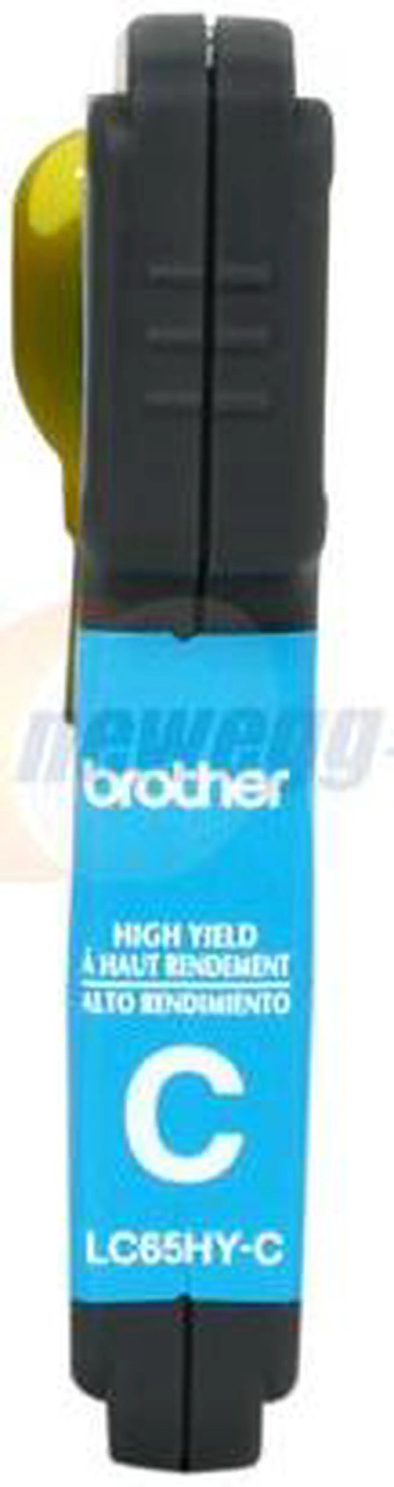 Alt view image 6 of 7 - Brother LC65HYC High Yield Innobella Ink Cartridge - Cyan