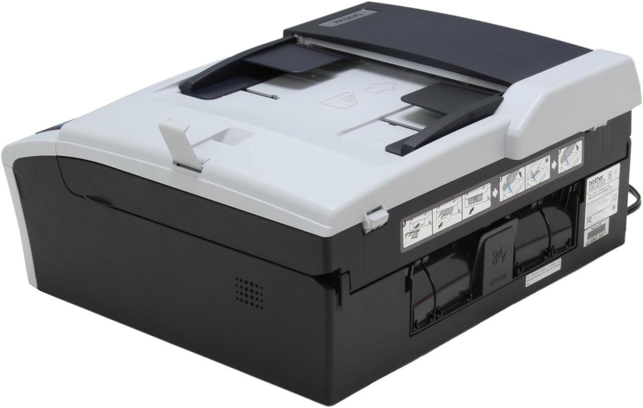 Alt view image 3 of 19 - Brother MFC series MFC-240C Up to 25 ppm Black Print Speed 6000 x 1200 dpi Color Print Quality USB InkJet MFC / All-In-One Color Printer