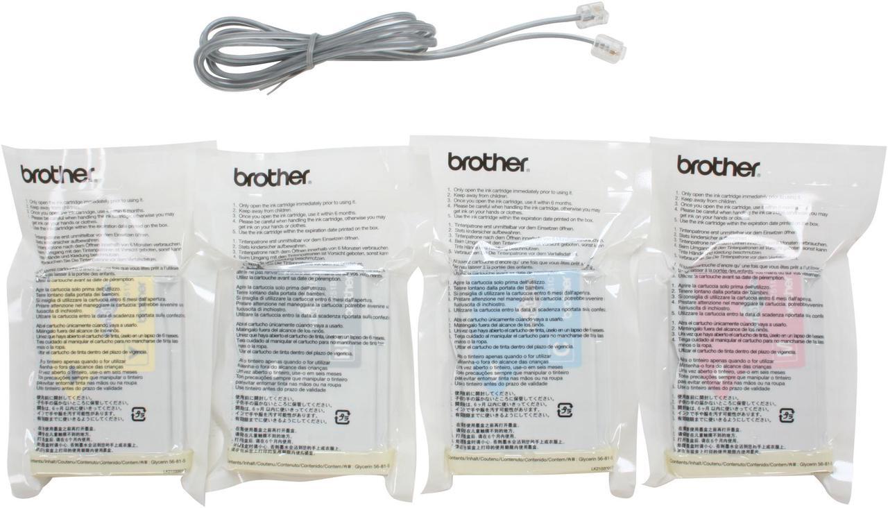 Alt view image 17 of 19 - Brother MFC series MFC-240C Up to 25 ppm Black Print Speed 6000 x 1200 dpi Color Print Quality USB InkJet MFC / All-In-One Color Printer