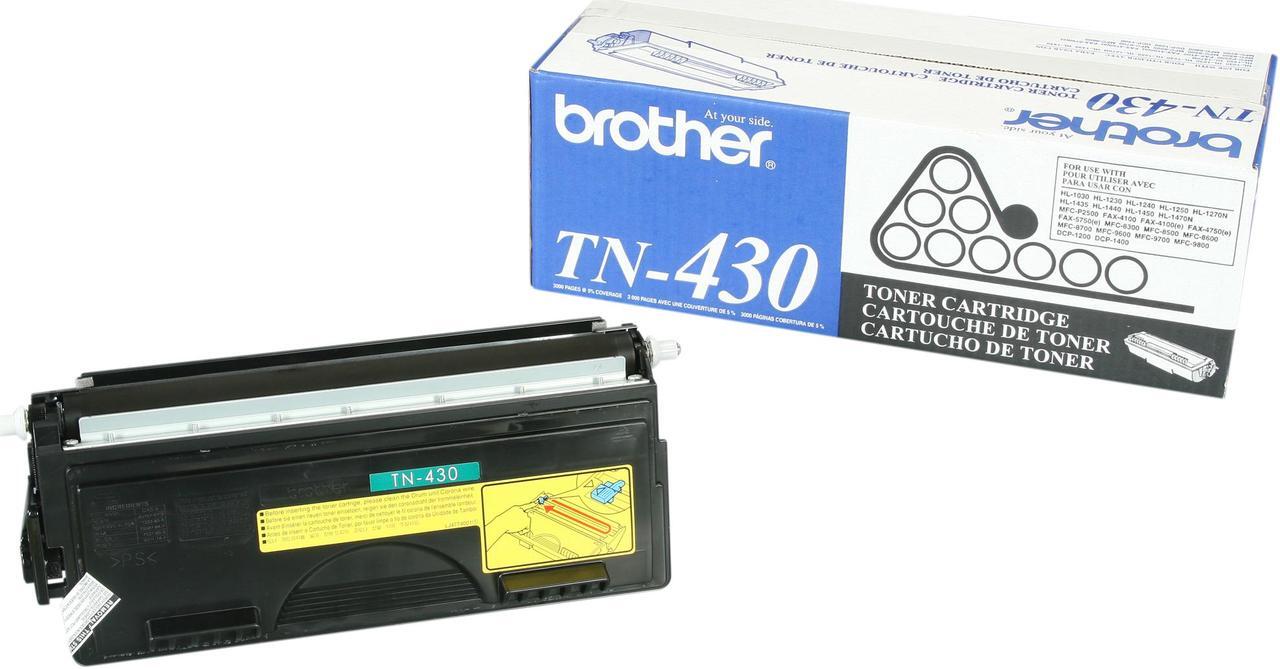 Alt view image 8 of 8 - Brother TN430 Toner Cartridge - Black