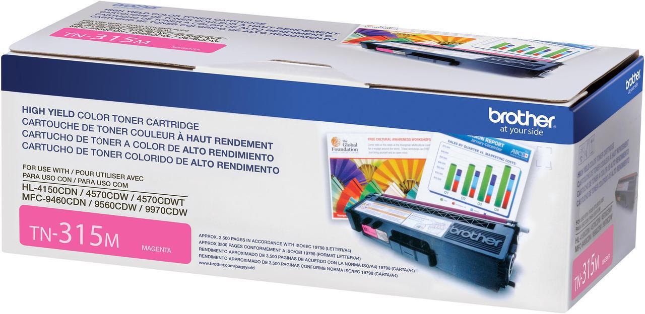 Alt view image 2 of 6 - Brother TN315M High Yield Toner Cartridge - Magenta