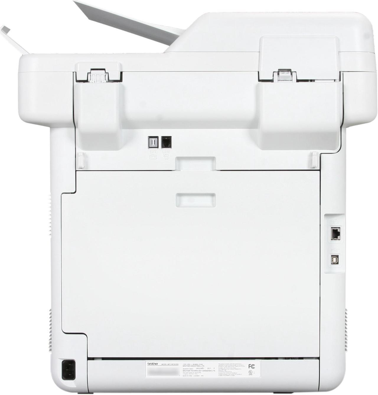 Alt view image 4 of 9 - Brother MFC-9970CDW Wireless Color Multifunction Laser Printer